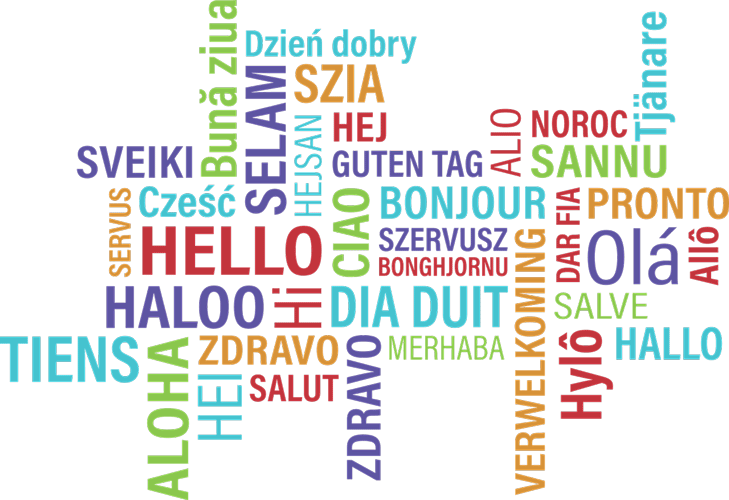 Hello in several languages